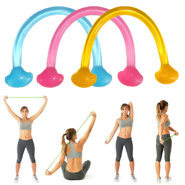 Resistance Band Fitness Yoga Pilate Workout Pulling Silicone Yoga Pull R DqTEUS